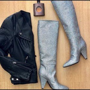 Steve Madden glitter boots size 8 NIB